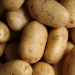brown potato lot